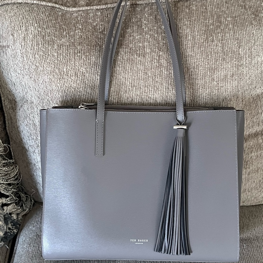 Ted Baker gray handbag tote NEW